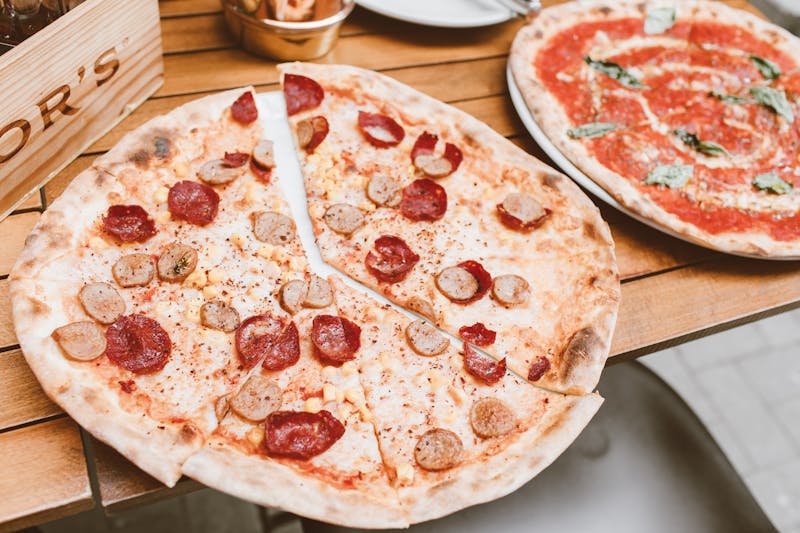 BBQ Ranch Pizza with smoked pulled pork